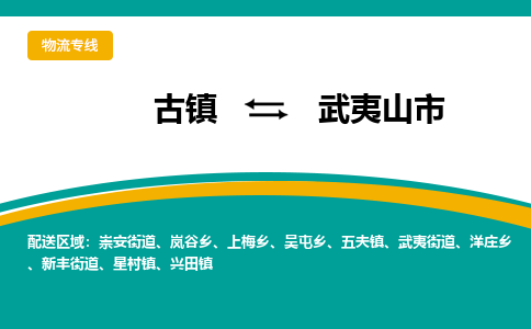 古镇到武夷山市物流专线公司|古镇到武夷山市专线|回程车运输