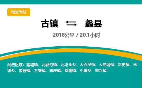 古镇到蠡县物流专线公司|古镇到蠡县专线|回程车运输